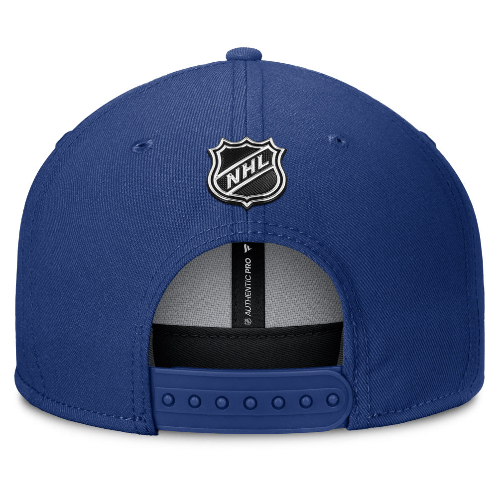 Fanatics Toronto Maple Leafs Train 2 Square Visor Blue Adjustable Hat