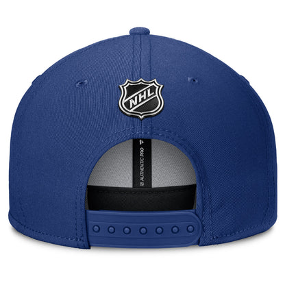 Fanatics Toronto Maple Leafs Train 2 Square Visor Blue Adjustable Hat