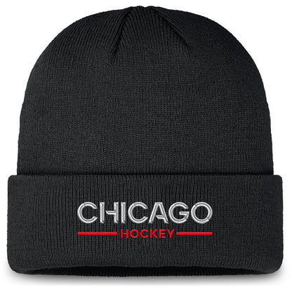 Chicago Blackhawks Rink 4 Cuffed Beanie