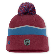 Colorado Avalanche Rink 13 Cuffed Pompom Beanie