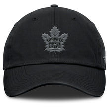 Fanatics Toronto Maple Leafs Road 2 Black Adjustable Hat