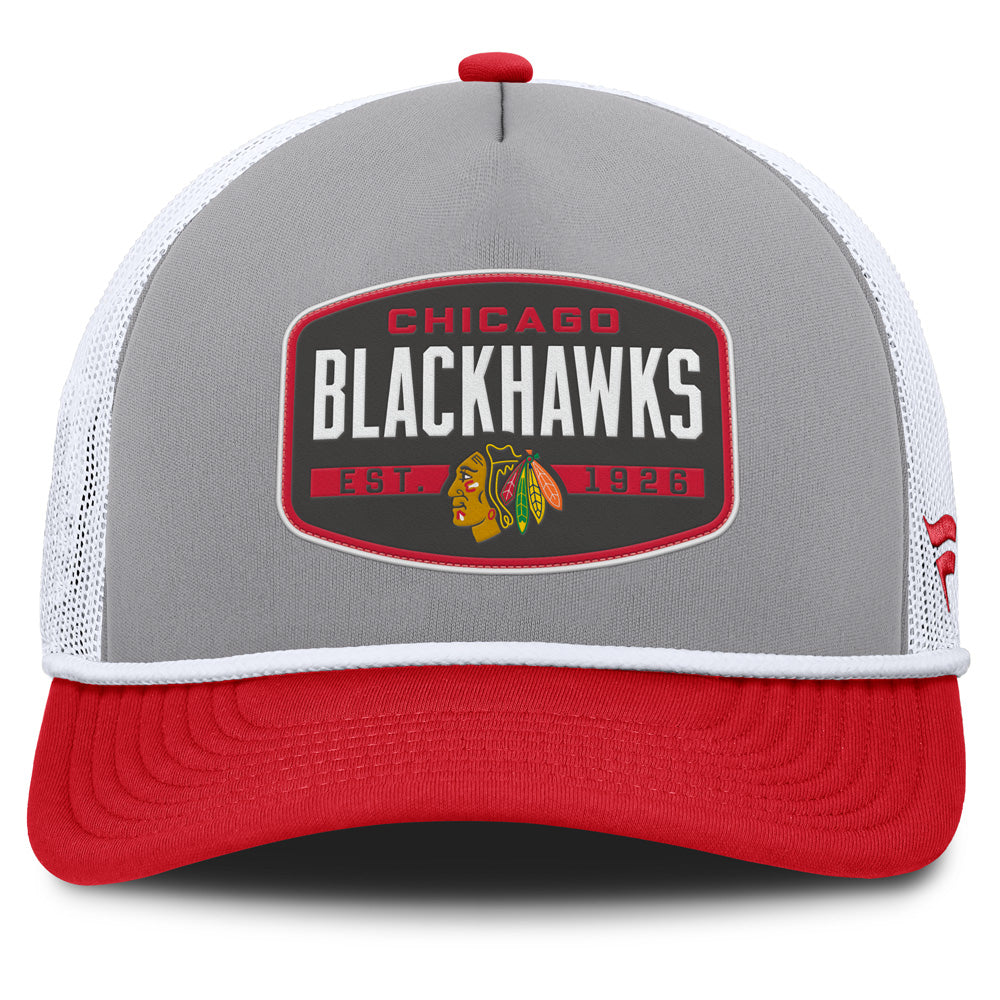 Fanatics Chicago Blackhawks A-Frame Grey Hat
