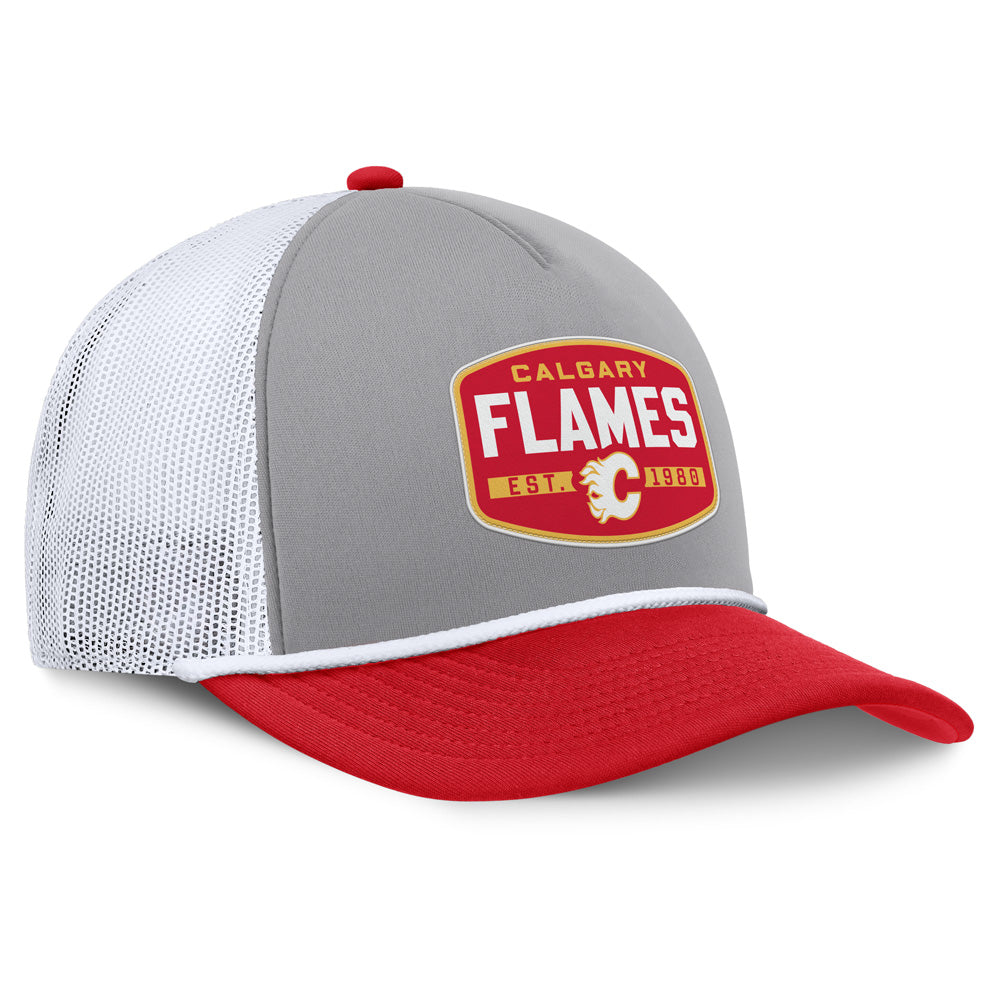 Fanatics Calgary Flames A-Frame Grey Hat