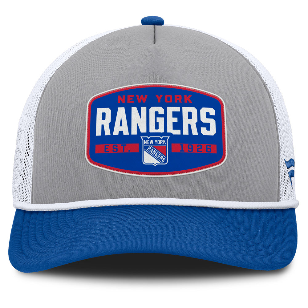 Fanatics New York Rangers A-Frame Grey Hat