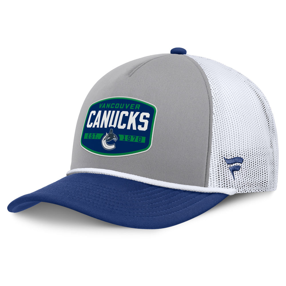 Fanatics Vancouver Canucks A-Frame Grey Hat