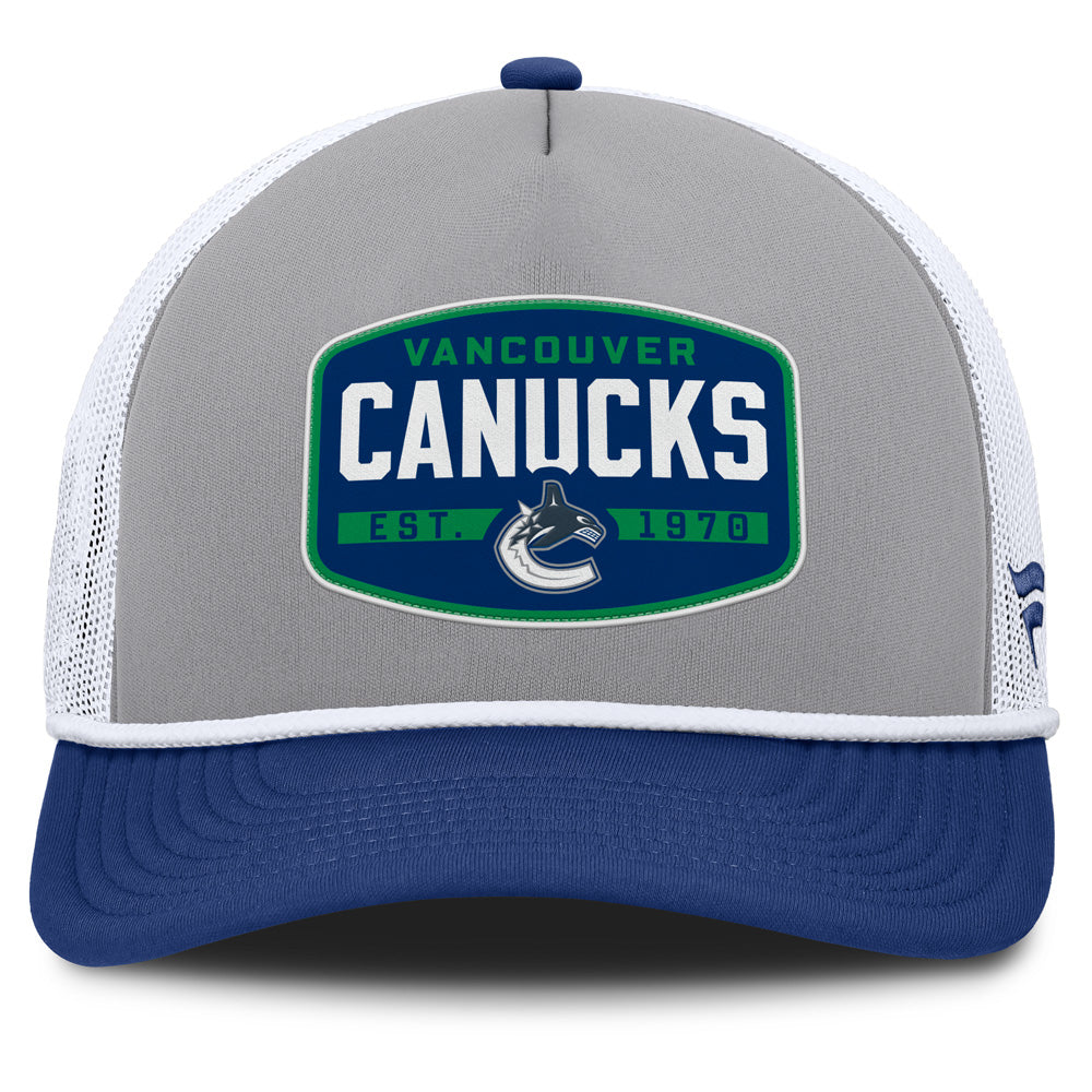 Fanatics Vancouver Canucks A-Frame Grey Hat