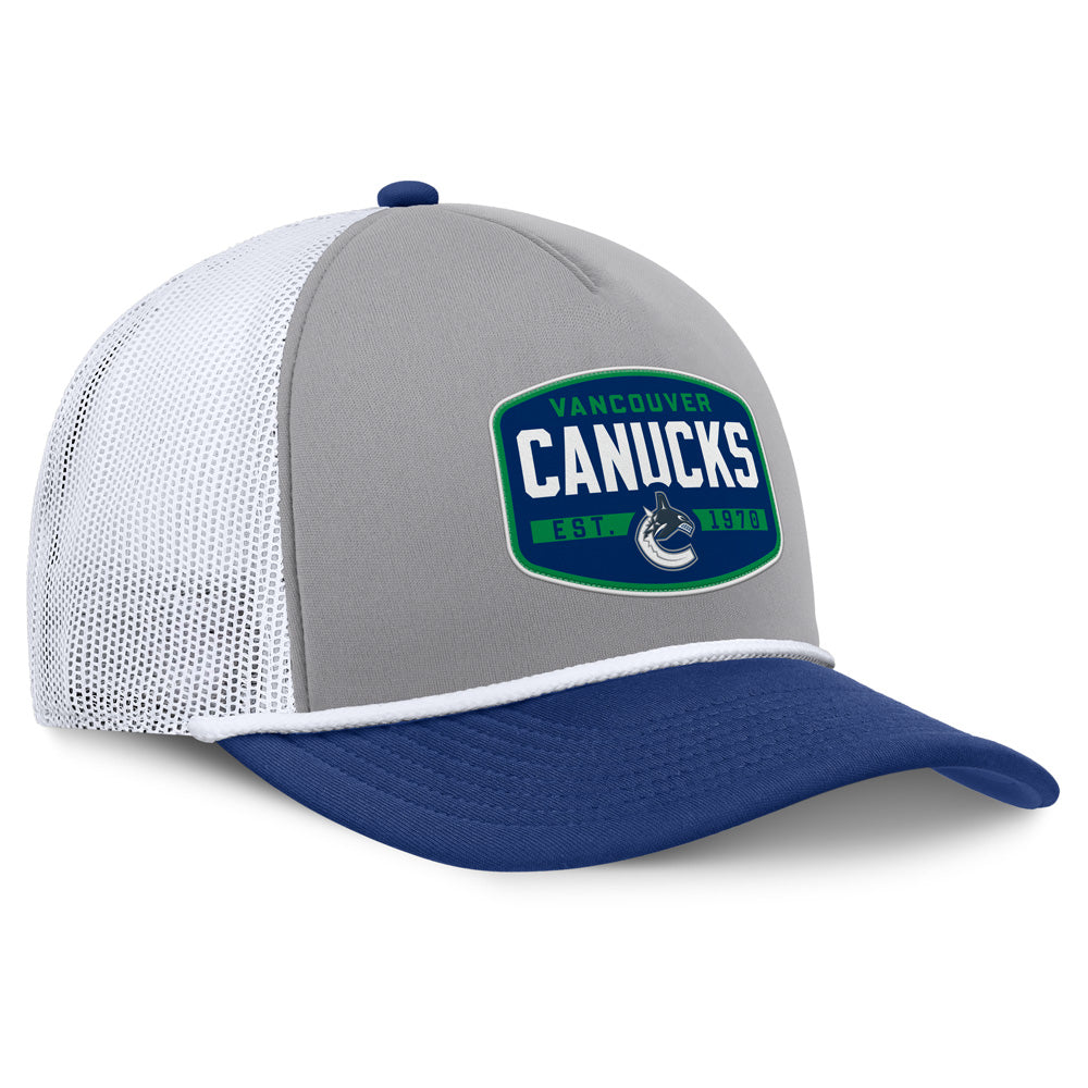 Fanatics Vancouver Canucks A-Frame Grey Hat
