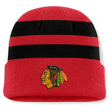 Fanatics Chicago Blackhawks NHL Swipe Men's Red Beanie