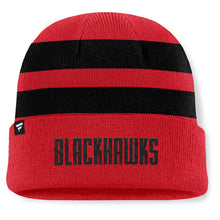 Fanatics Chicago Blackhawks NHL Swipe Men's Red Beanie