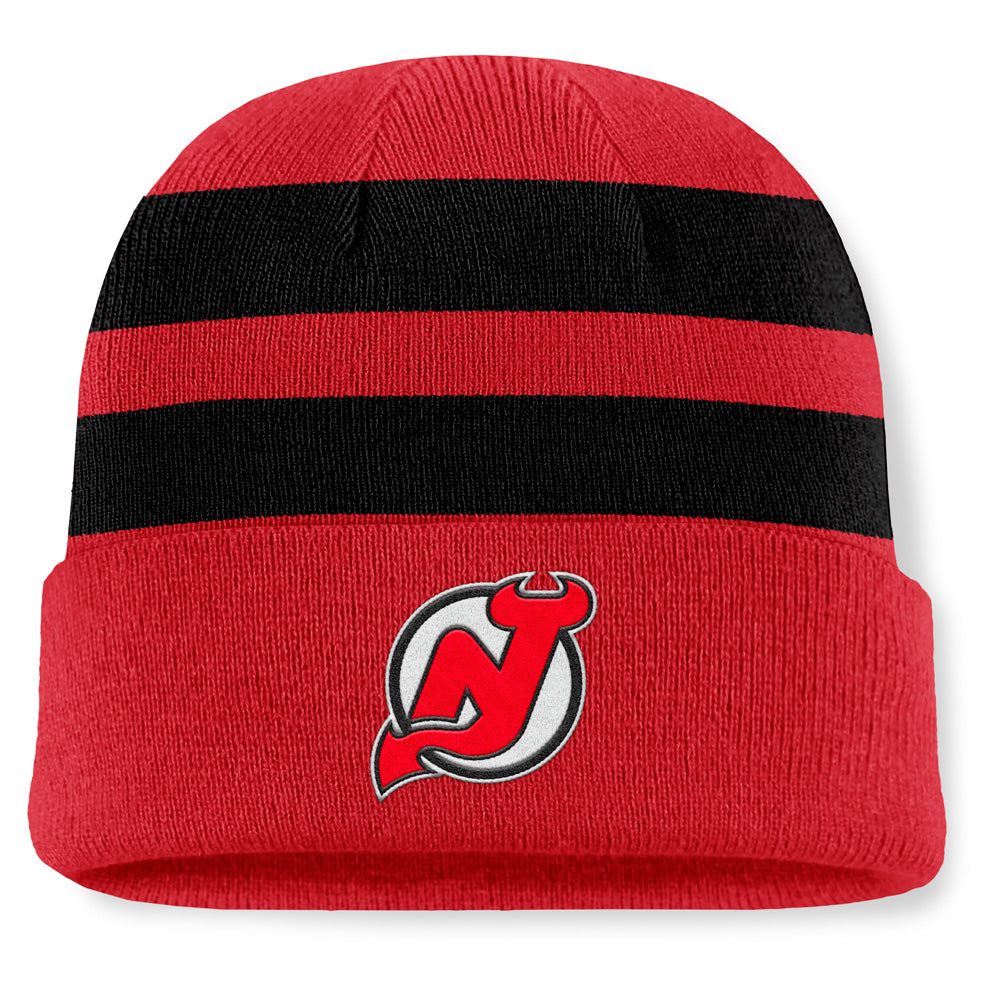 Fanatics New Jersey Devils NHL Swipe Men's Red Beanie