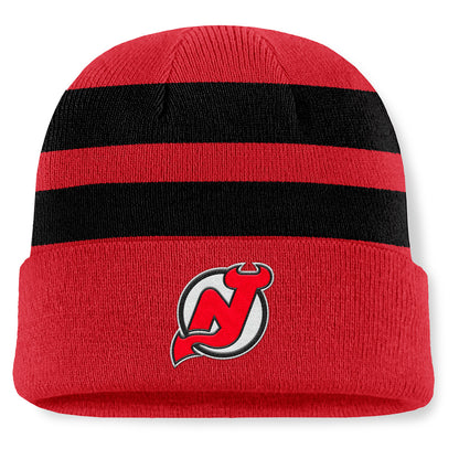 Fanatics New Jersey Devils NHL Swipe Men's Red Beanie