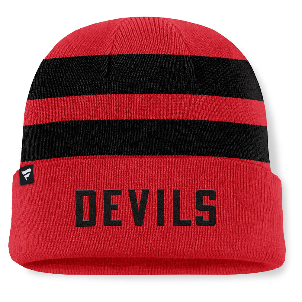 Fanatics New Jersey Devils NHL Swipe Men's Red Beanie