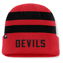 Fanatics New Jersey Devils NHL Swipe Men's Red Beanie