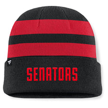 Fanatics Ottawa Senators NHL Swipe Men's Black Beanie