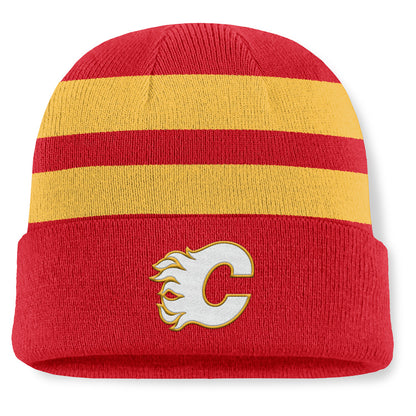 Fanatics Calgary Flames NHL Swipe Men's Red Beanie