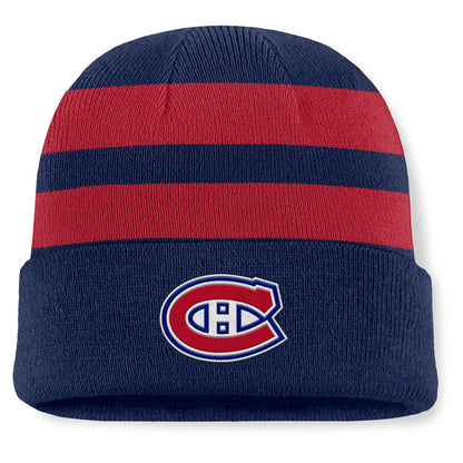 Fanatics Montreal Canadiens NHL Swipe Men's Navy Beanie