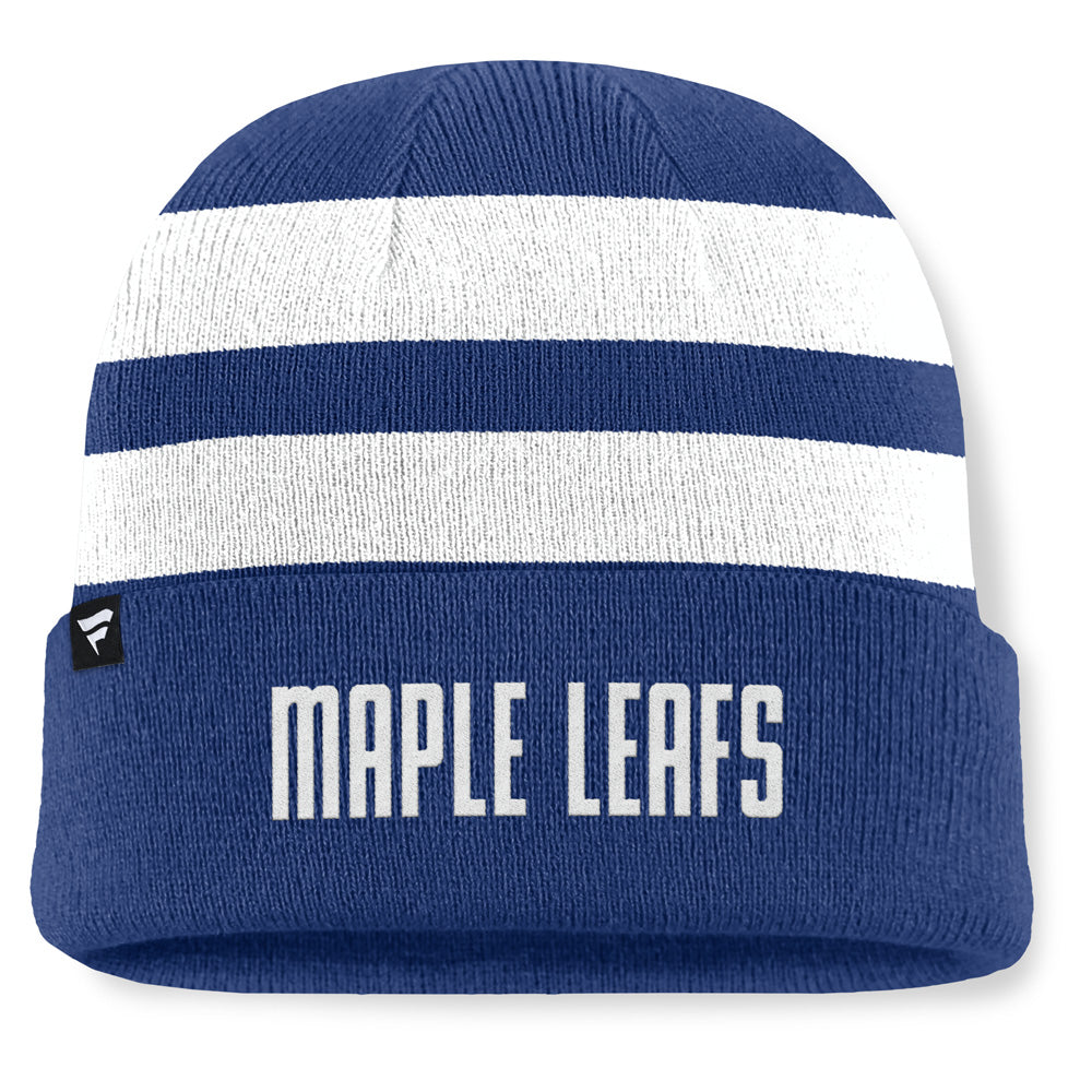 Fanatics Toronto Maple Leafs NHL Swipe Men's Blue Beanie