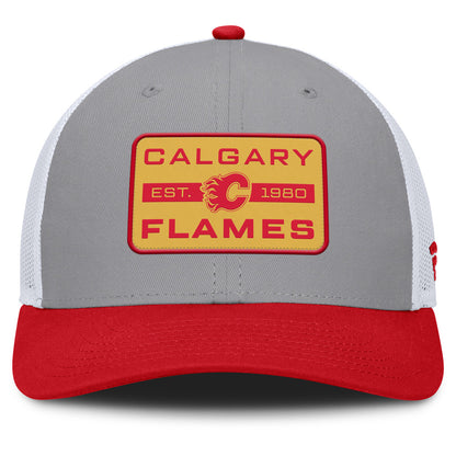 Calgary Flames Midcrown Meshback Hat