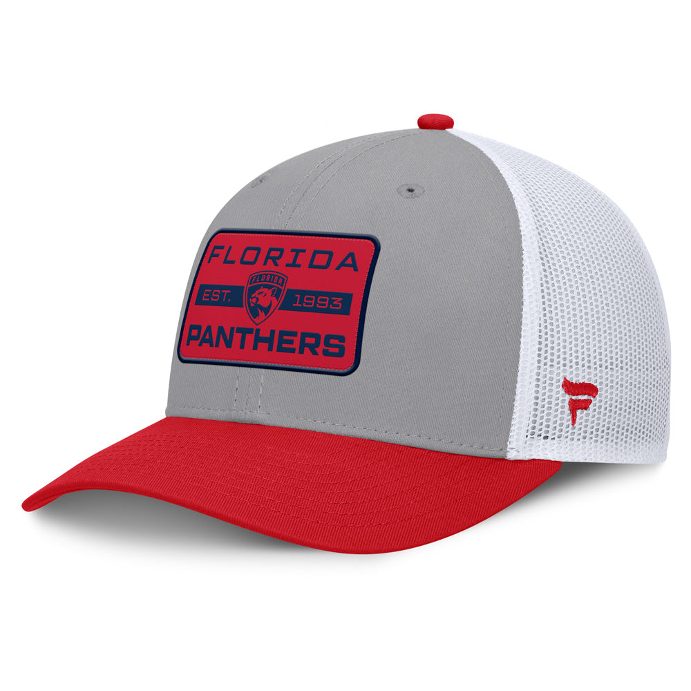 Florida Panthers Midcrown Meshback Hat Grey