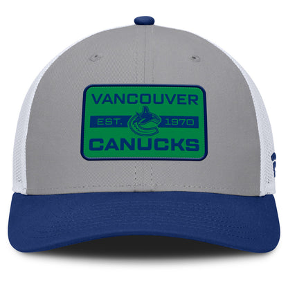 Vancouver Canucks Midcrown Meshback Hat