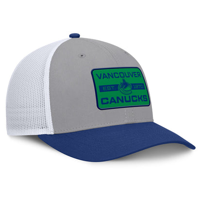 Vancouver Canucks Midcrown Meshback Hat