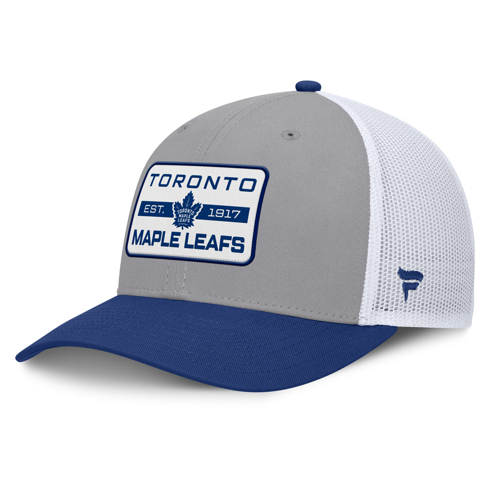 Fanatics Toronto Maple Leafs Midcrown Grey Hat