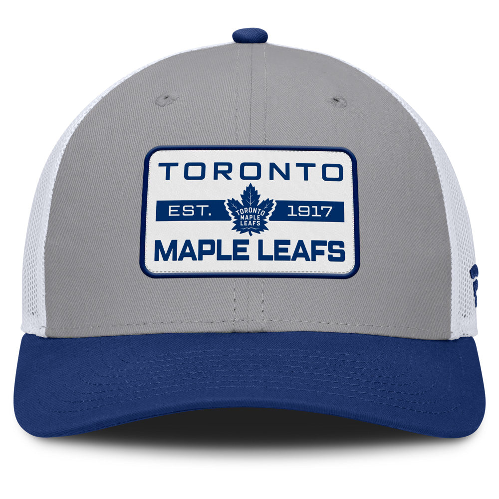 Fanatics Toronto Maple Leafs Midcrown Grey Hat