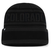 Fanatics Colorado Avalanche NHL Recon Men's Black Beanie