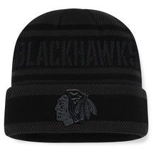 Fanatics Chicago Blackhawks NHL Recon Men's Black Beanie