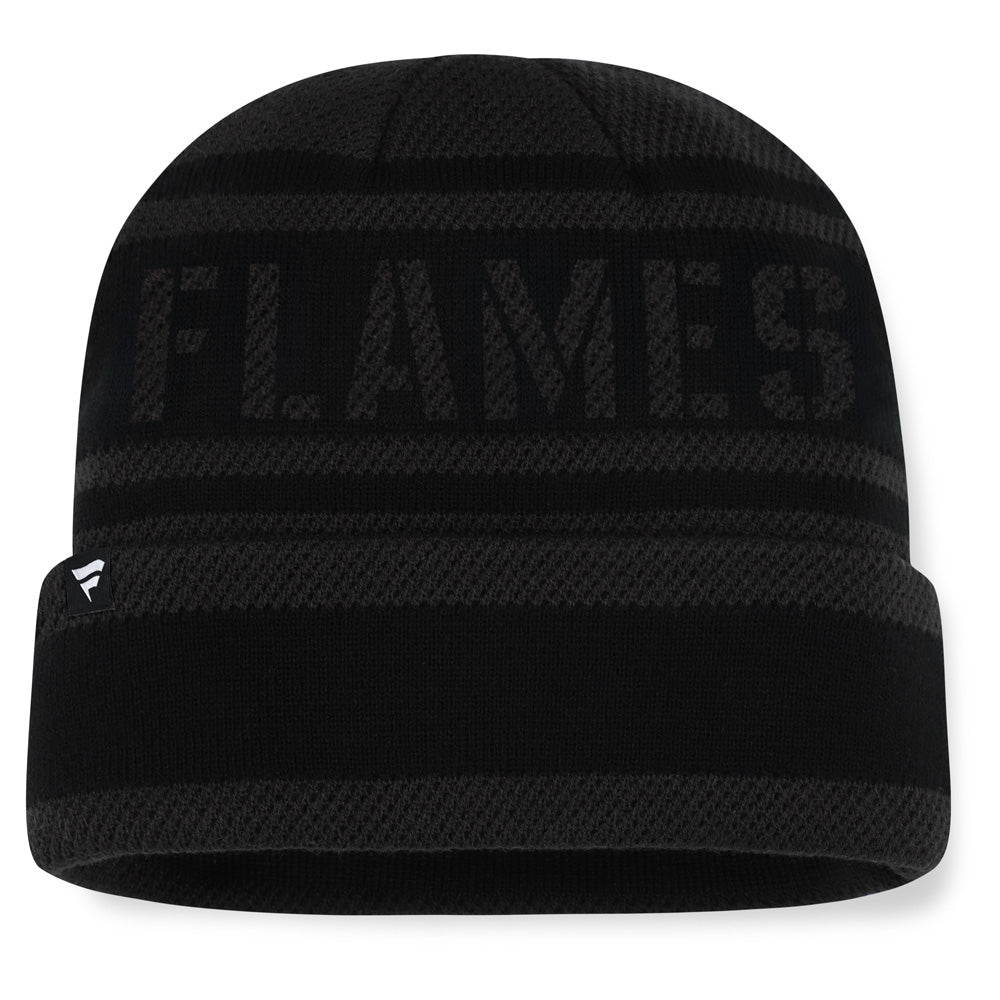 Fanatics Calgary Flames NHL Recon Men's Black Beanie