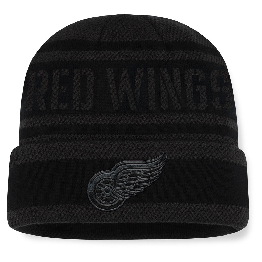 Fanatics Detroit Red Wings NHL Recon Men's Black Beanie