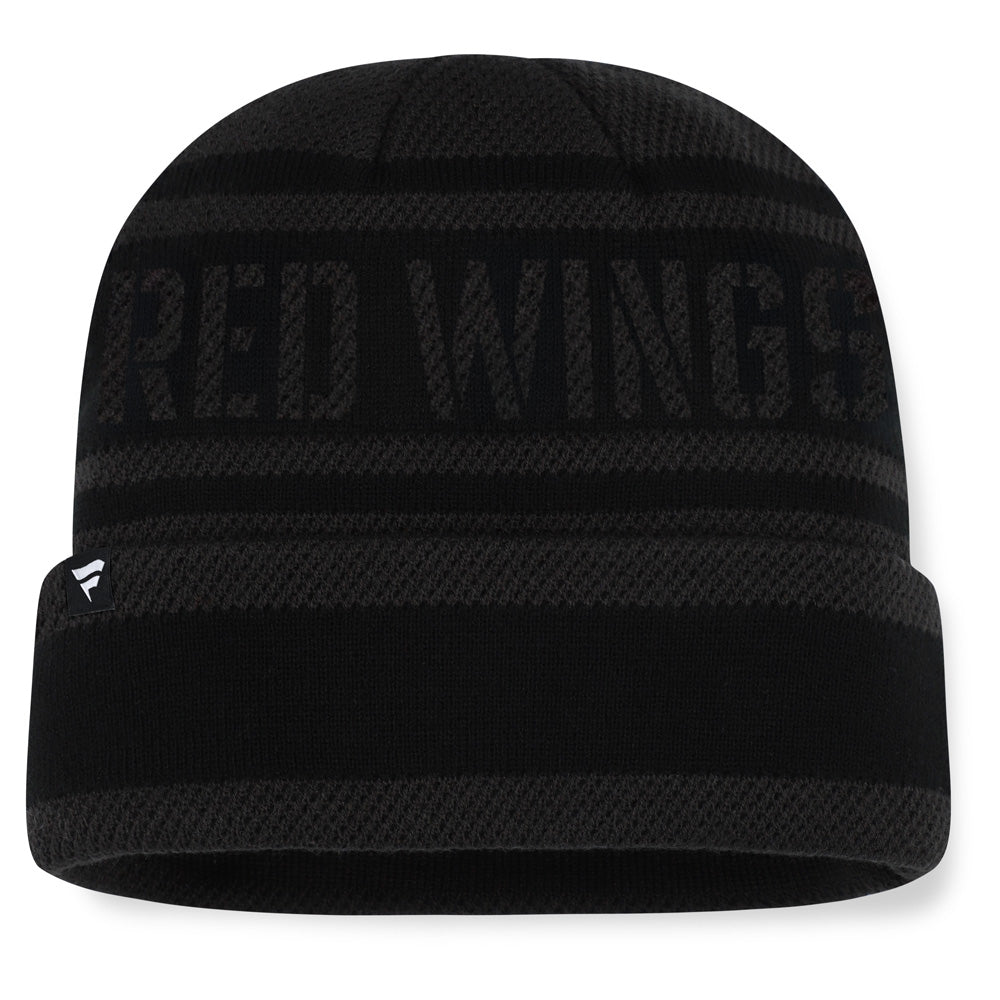 Fanatics Detroit Red Wings NHL Recon Men's Black Beanie