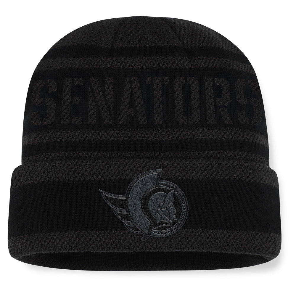 Fanatics Ottawa Senators NHL Recon Men's Black Beanie