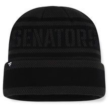 Fanatics Ottawa Senators NHL Recon Men's Black Beanie