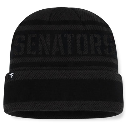 Fanatics Ottawa Senators NHL Recon Men's Black Beanie