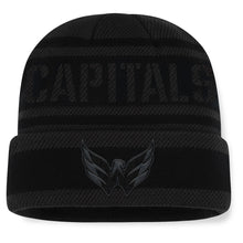 Fanatics Washington Capitals NHL Recon Men's Black Beanie