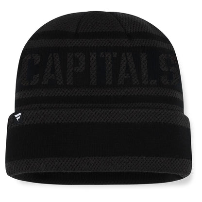 Fanatics Washington Capitals NHL Recon Men's Black Beanie