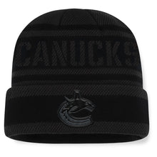 Fanatics Vancouver Canucks NHL Recon Men's Black Beanie