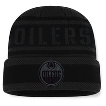 Fanatics Edmonton Oilers NHL Recon Men's Black Beanie