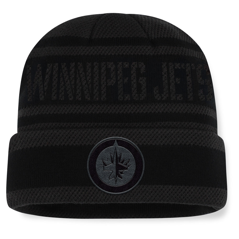 Fanatics Winnipeg Jets NHL Recon Men's Black Beanie