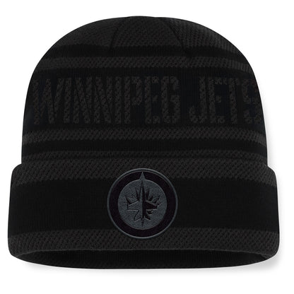 Fanatics Winnipeg Jets NHL Recon Men's Black Beanie