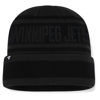 Fanatics Winnipeg Jets NHL Recon Men's Black Beanie