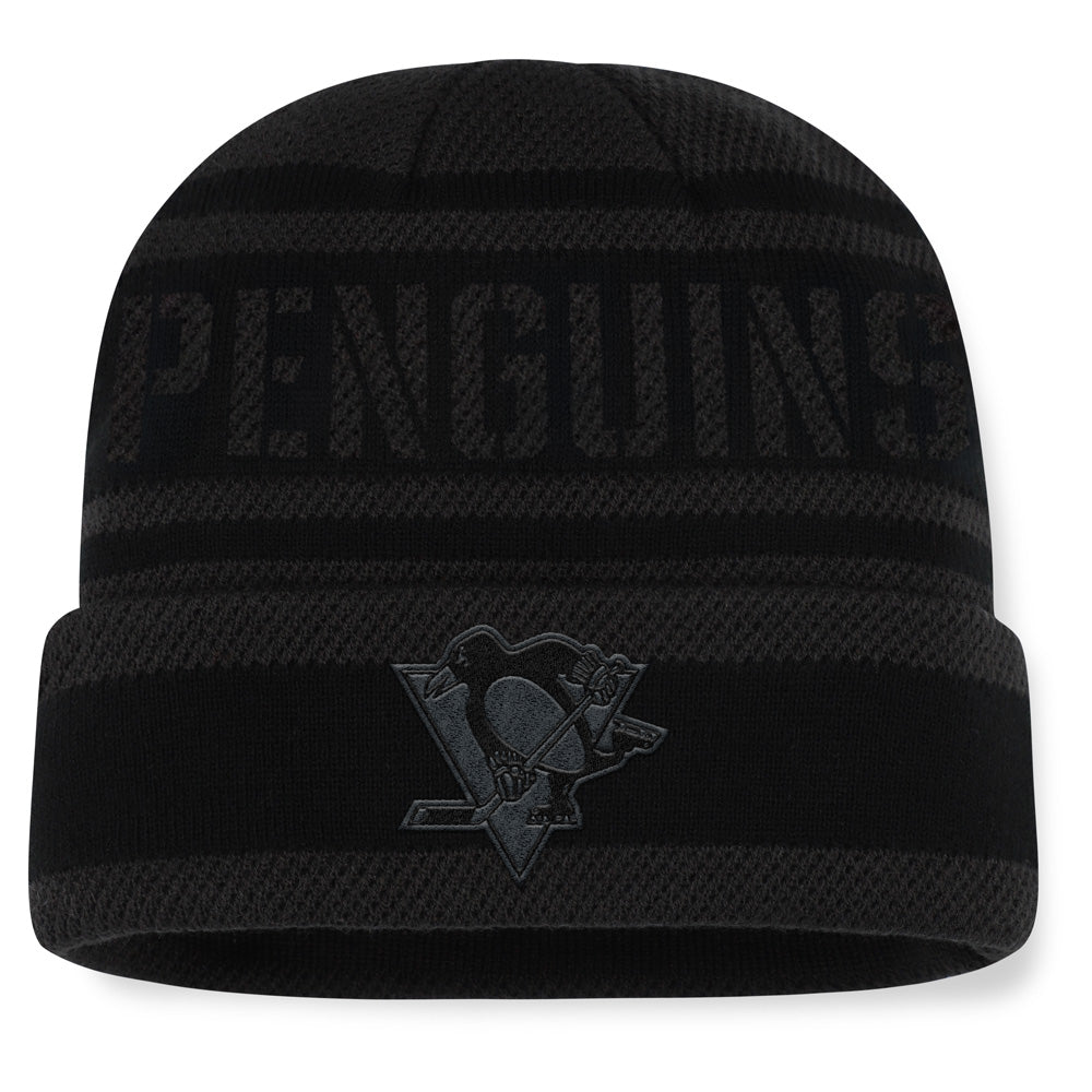 Fanatics Pittsburgh Penguins NHL Recon Men's Black Beanie
