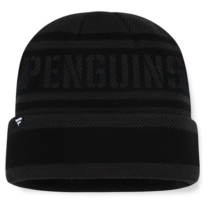 Fanatics Pittsburgh Penguins NHL Recon Men's Black Beanie
