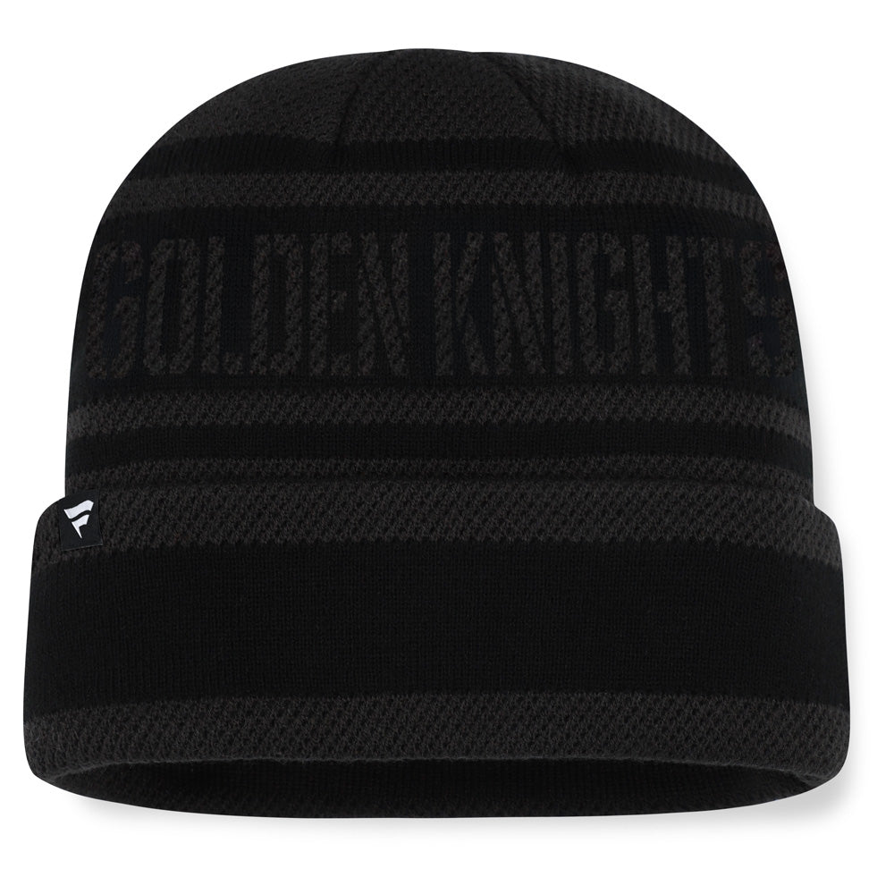 Fanatics Vegas Golden Knights NHL Recon Men's Black Beanie