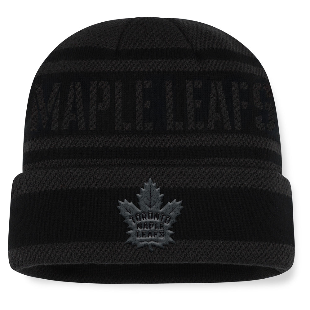 Fanatics Toronto Maple Leafs NHL Recon Men's Black Beanie