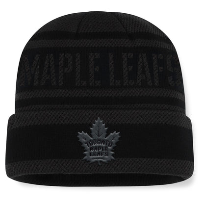 Fanatics Toronto Maple Leafs NHL Recon Men's Black Beanie