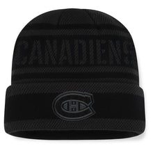 Fanatics Montreal Canadiens NHL Recon Men's Black Beanie