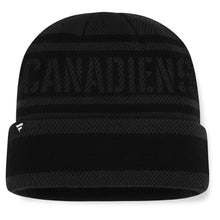 Fanatics Montreal Canadiens NHL Recon Men's Black Beanie