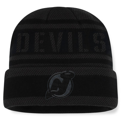 Fanatics New Jersey Devils NHL Recon Men's Black Beanie
